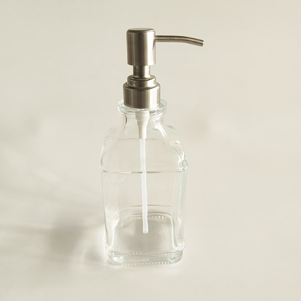 500ml square hand sanitizer bottle