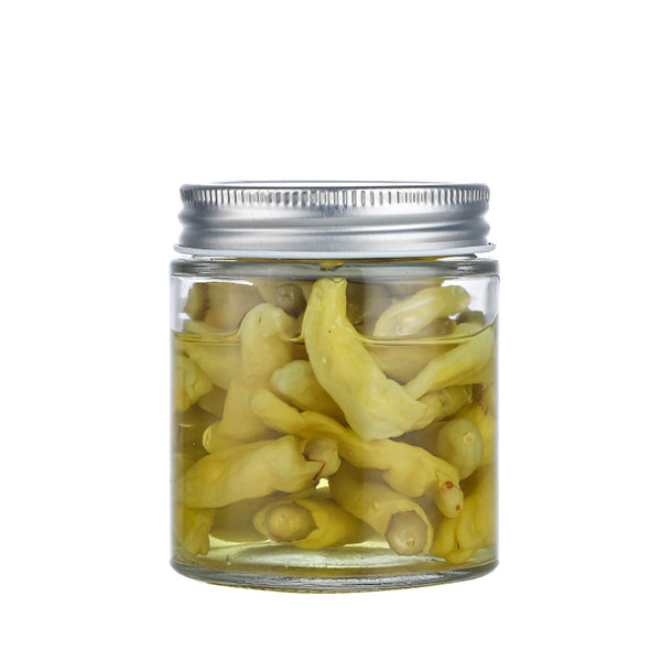 Large mouth glass jar