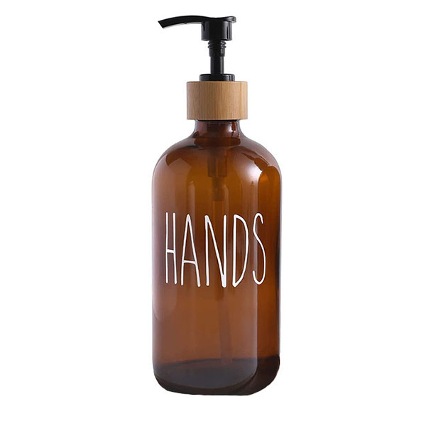 16oz Amber bottle