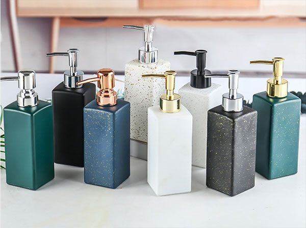 350ml square hand sanitizer bottle