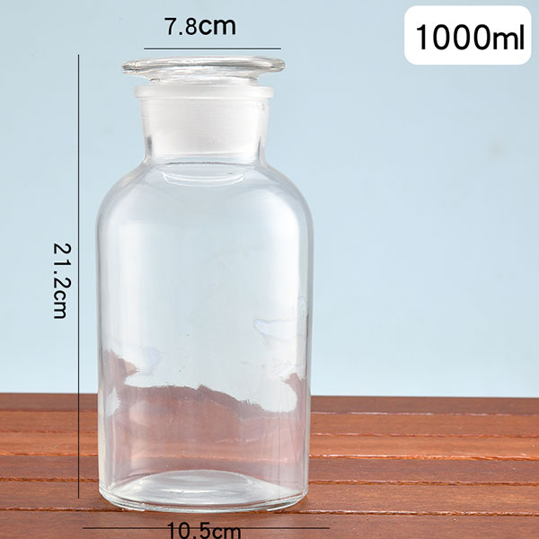 Wide mouth reagent bottle