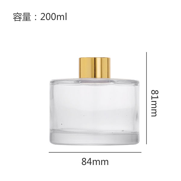 Round aromatherapy bottle